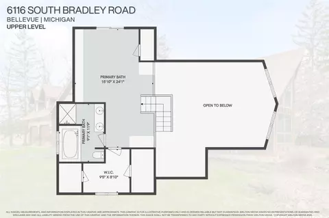 Floorplan - 6116 S Bradley, Bellevue, MI 49021 photo 3 of 3