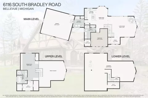 Floorplan - 6116 S Bradley, Bellevue, MI 49021 photo 1 of 3
