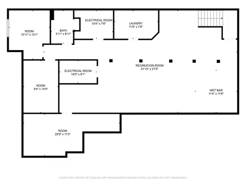 Floorplan - 6435 E 64th St, Chase, MI 49623 photo 2 of 3