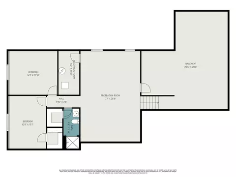 Floorplan - 807 Bradford, Belding, MI 48809 photo 1 of 2