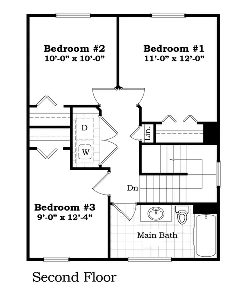 Floorplan - 625 Loomis, Jackson, MI 49202 photo 2 of 3