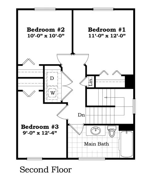 Floorplan - 809 Maltby, Jackson, MI 49202 photo 2 of 3