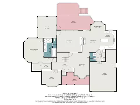 Floorplan - 284 Riverview, Douglas, MI 49406 photo 1 of 3