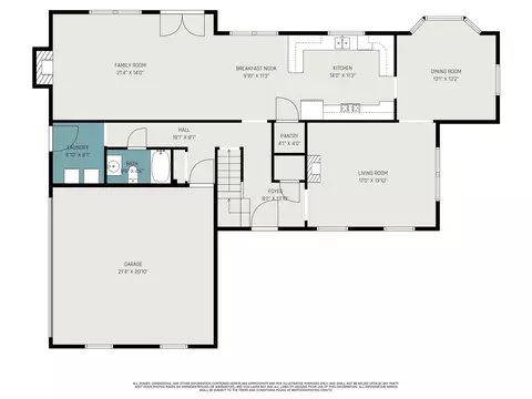 Floorplan - 56899 Abbey, Three Rivers, MI 49093 photo 3 of 3