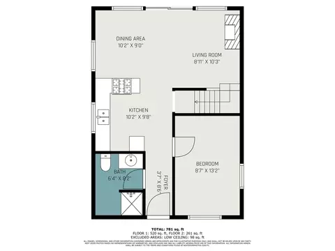 Floorplan - 5763 S S Cir, Baldwin, MI 49304 photo 1 of 2