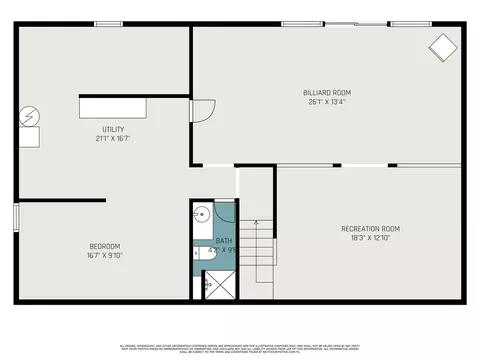 Floorplan - 14329 Waubascon, Bellevue, MI 49021 photo 2 of 3