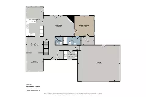 Floorplan - 2187 Bates, Ionia, MI 48846 photo 3 of 4