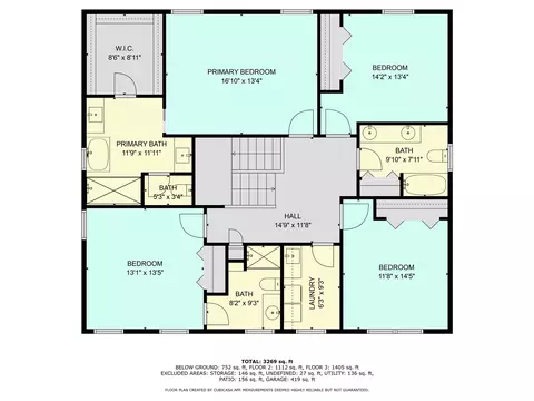 Floorplan - 127 Leith, Brighton, MI 48116 photo 2 of 3