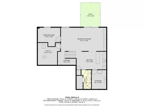 Floorplan - 127 Leith, Brighton, MI 48116 photo 3 of 3