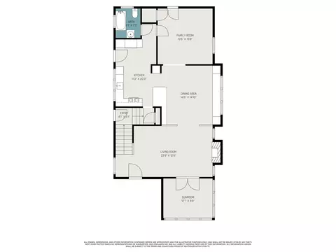 Floorplan - 405 Main, Gregory, MI 48137 photo 3 of 6