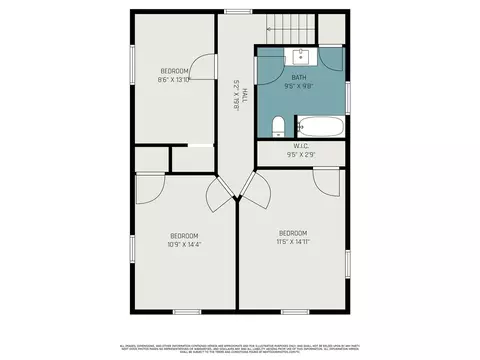 Floorplan - 516 Emerald, Grand Rapids, MI 49503 photo 2 of 3