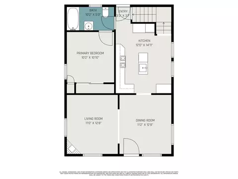 Floorplan - 516 Emerald, Grand Rapids, MI 49503 photo 1 of 3