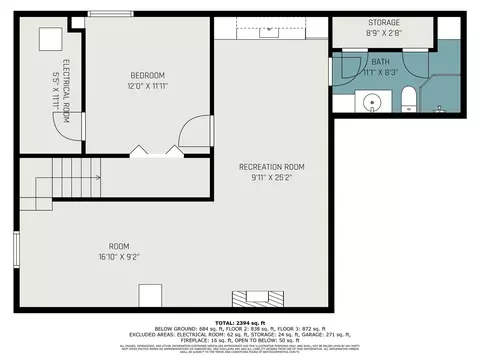 Floorplan - 3584 Taylor, Dexter, MI 48130 photo 1 of 3