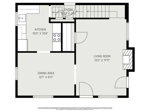 Floorplan - 1009 S Webster, Jackson, MI 49203 photo 1 of 3