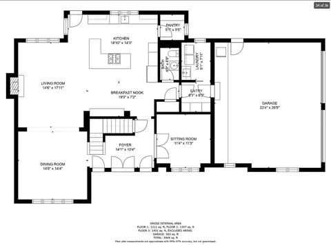 Floorplan - 33192 Old Post, Niles, MI 49120 photo 1 of 3