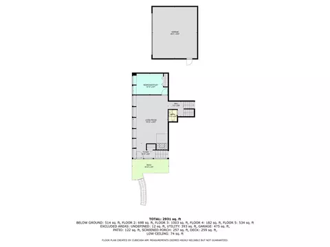Floorplan - 3140 Dolph, Ann Arbor, MI 48103 photo 3 of 12