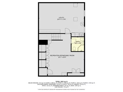 Floorplan - 3140 Dolph, Ann Arbor, MI 48103 photo 8 of 12