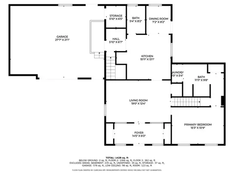 Floorplan - 116 Silver, Reading, MI 49274 photo 1 of 4