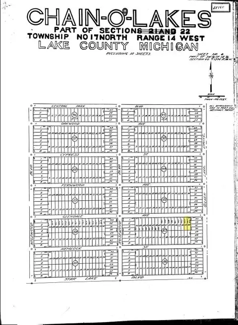 V/l W Glendale, Baldwin, MI 49304