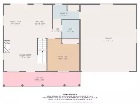 Floorplan - 65 N Brown, Bailey, MI 49303 photo 1 of 3