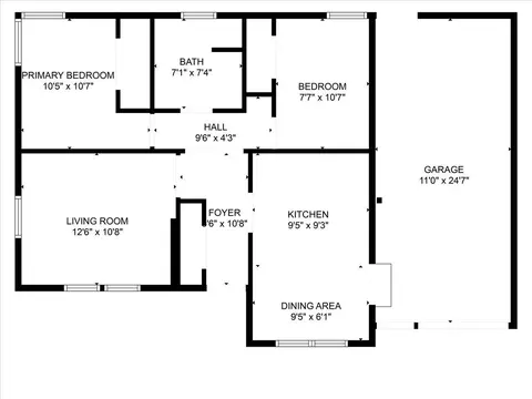 Floorplan - 4020 Red Wing, Flint, MI 48532 photo 2 of 2