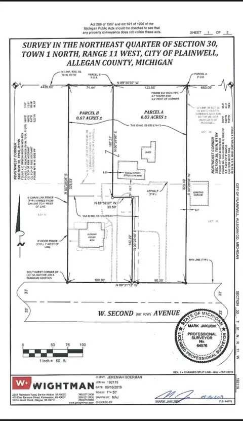 Floorplan - 202 Second, Plainwell, MI 49080 photo 1 of 1
