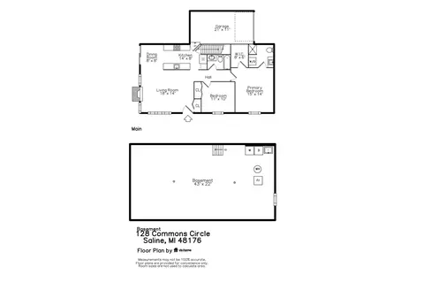 Floorplan - 128 Commons, Saline, MI 48176 photo 3 of 3