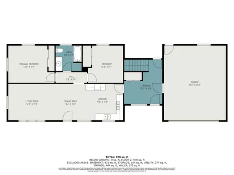 Floorplan - 6766 E Gale, Hesperia, MI 49421 photo 1 of 2