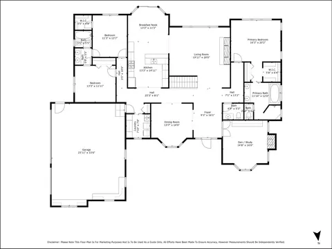 Floorplan - 12456 Cherry Leaf, Brighton, MI 48114 photo 1 of 2
