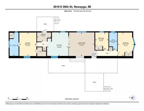 Floorplan - 3010 E 96th, Newaygo, MI 49337 photo 2 of 2