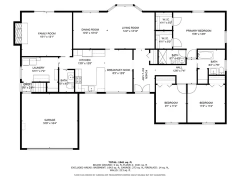 Floorplan - 3244 Dearborn, Wayne, MI 48184 photo 1 of 6