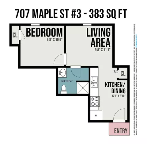 Floorplan - 707 Maple, Big Rapids, MI 49307 photo 3 of 7