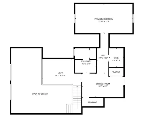 Floorplan - 10058 Fulton, Ada, MI 49301 photo 2 of 6