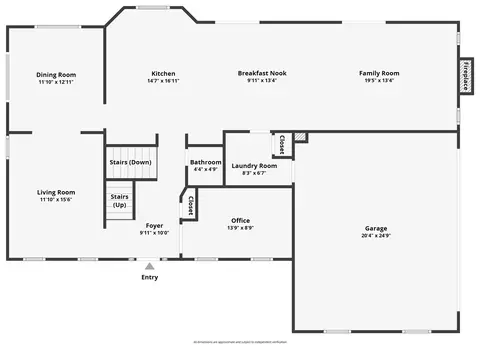 Floorplan - 6676 Ralaric, Dexter, MI 48130 photo 3 of 3