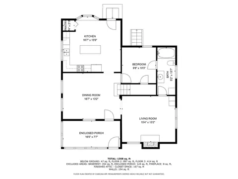 Floorplan - 3444 Broad, Dexter, MI 48130 photo 2 of 8