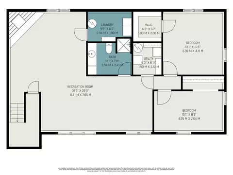 Floorplan - 6958 Paddock, Jackson, MI 49201 photo 2 of 2