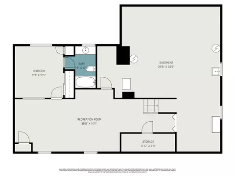 Floorplan - 7385 Macomber, Ann Arbor, MI 48103 photo 1 of 2