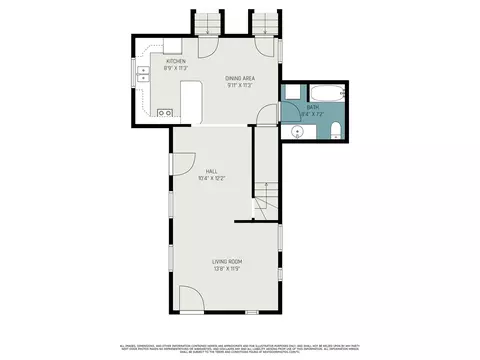 Floorplan - 1003 Masonic, Belding, MI 48809 photo 2 of 3