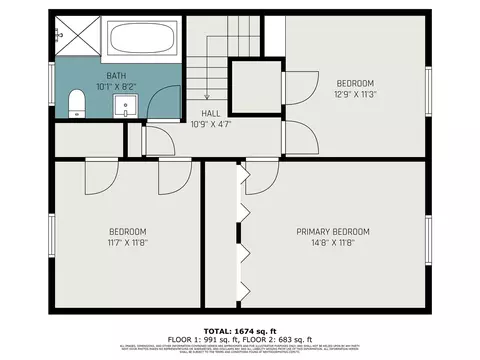 Floorplan - 4093 Donnely, Jackson, MI 49201 photo 2 of 2