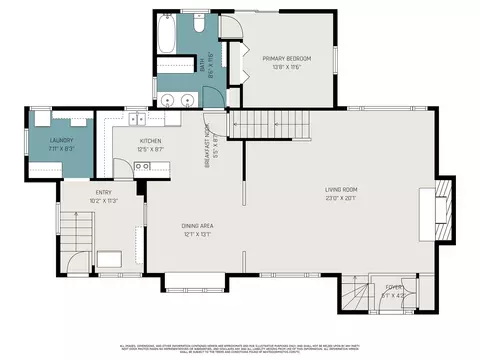 Floorplan - 307 Beech, Freeport, MI 49325 photo 1 of 3