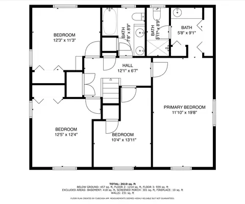 Floorplan - 3204 Farmbrook, Ann Arbor, MI 48108 photo 6 of 6