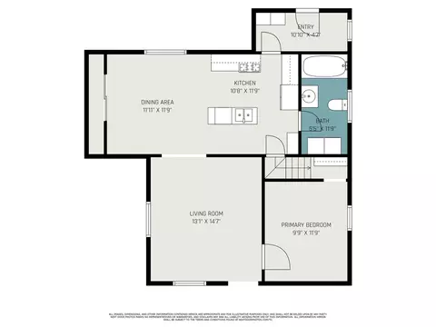 Floorplan - 407 W W Pne, Big Rapids, MI 49307 photo 1 of 2