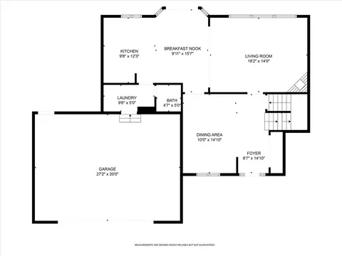 Floorplan - 7118 Browns Lk, Jackson, MI 49201 photo 2 of 4