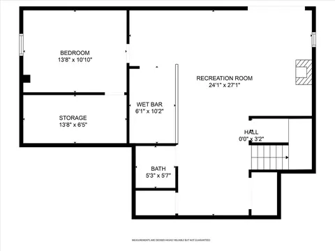 Floorplan - 7118 Browns Lk, Jackson, MI 49201 photo 1 of 4