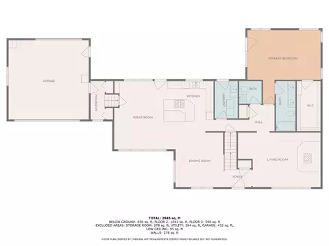 Floorplan - 3416 Northlands, Jackson, MI 49201 photo 2 of 3
