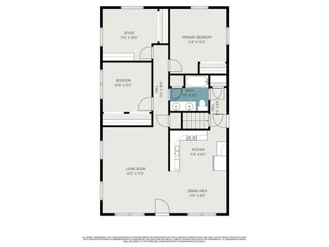 Floorplan - 313 Ferguson, Marshall, MI 49068 photo 2 of 2