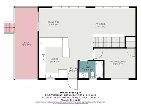 Floorplan - 61708 Lakeview, Cassopolis, MI 49031 photo 4 of 6