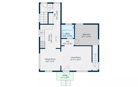 Floorplan - 26625 Eureka, Taylor, MI 48180 photo 2 of 5