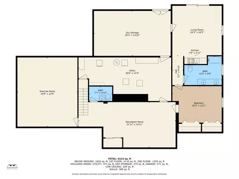 Floorplan - 1337 Badgley, Jackson, MI 49203 photo 6 of 8