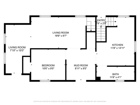 Floorplan - 698 S Dettman, Jackson, MI 49203 photo 1 of 4